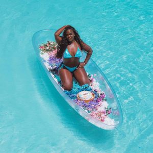 Birthday clear kayak