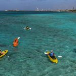 sea glass island & clear kayak-afternoon tour riding