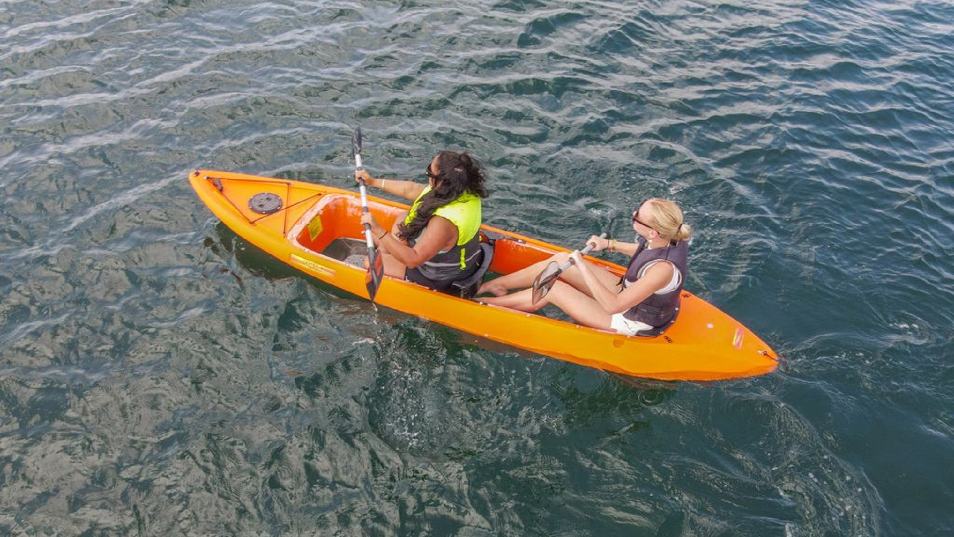 sea glass island & clear kayak afternoon tour