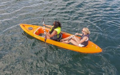 sea glass island & clear kayak afternoon tour